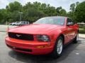 2008 Torch Red Ford Mustang V6 Premium Convertible  photo #7