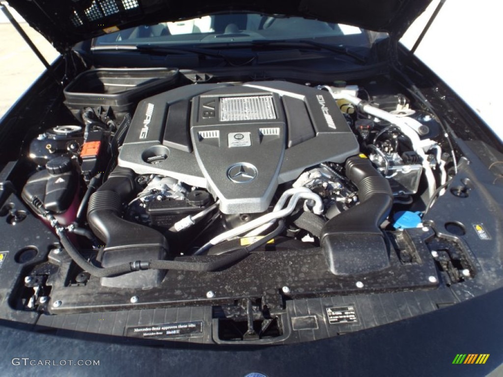 2015 Mercedes-Benz SLK 55 AMG Roadster 5.5 Liter AMG GDI DOHC 32-Valve VVT V8 Engine Photo #100676471