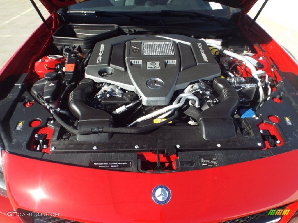 2015 Mercedes-Benz SLK 55 AMG Roadster 5.5 Liter AMG GDI DOHC 32-Valve VVT V8 Engine Photo #100677014