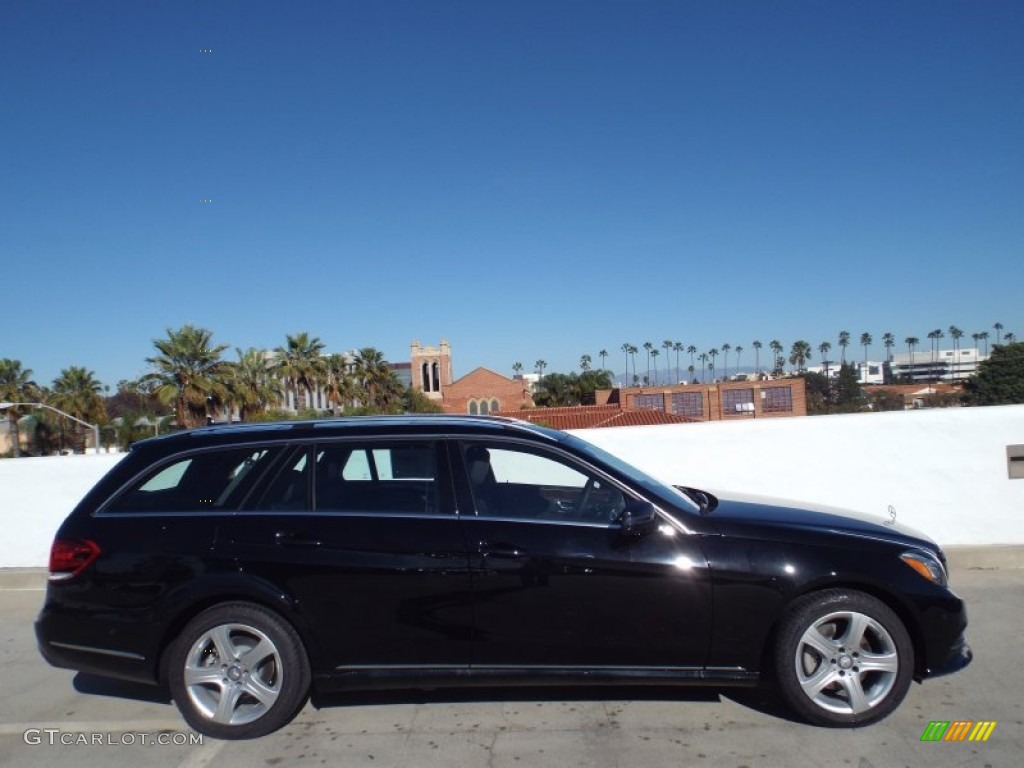 Black 2015 Mercedes-Benz E 350 4Matic Wagon Exterior Photo #100678538