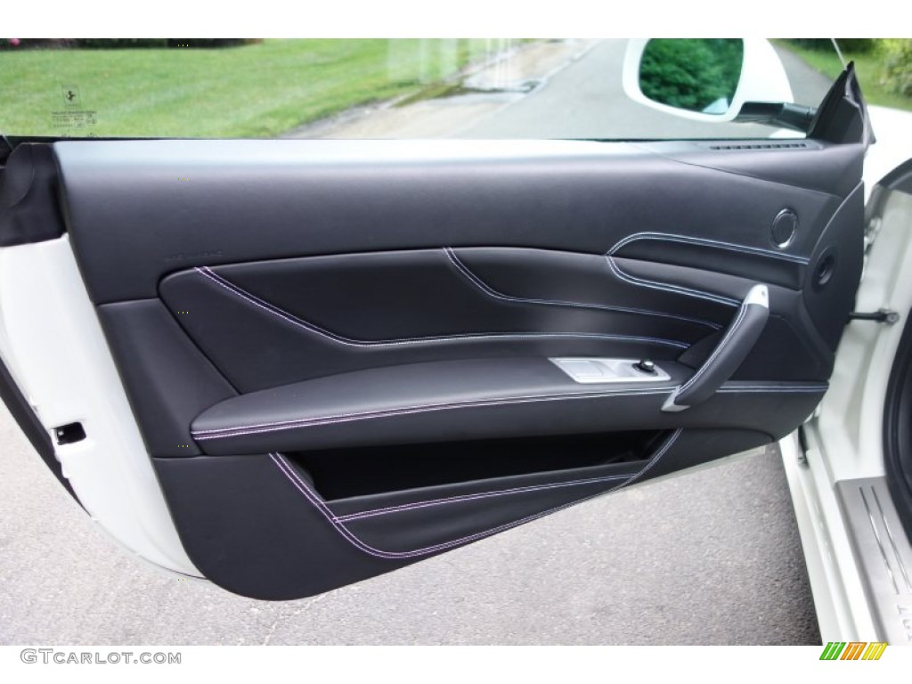 2012 Ferrari FF Standard FF Model Charcoal Door Panel Photo #100679308