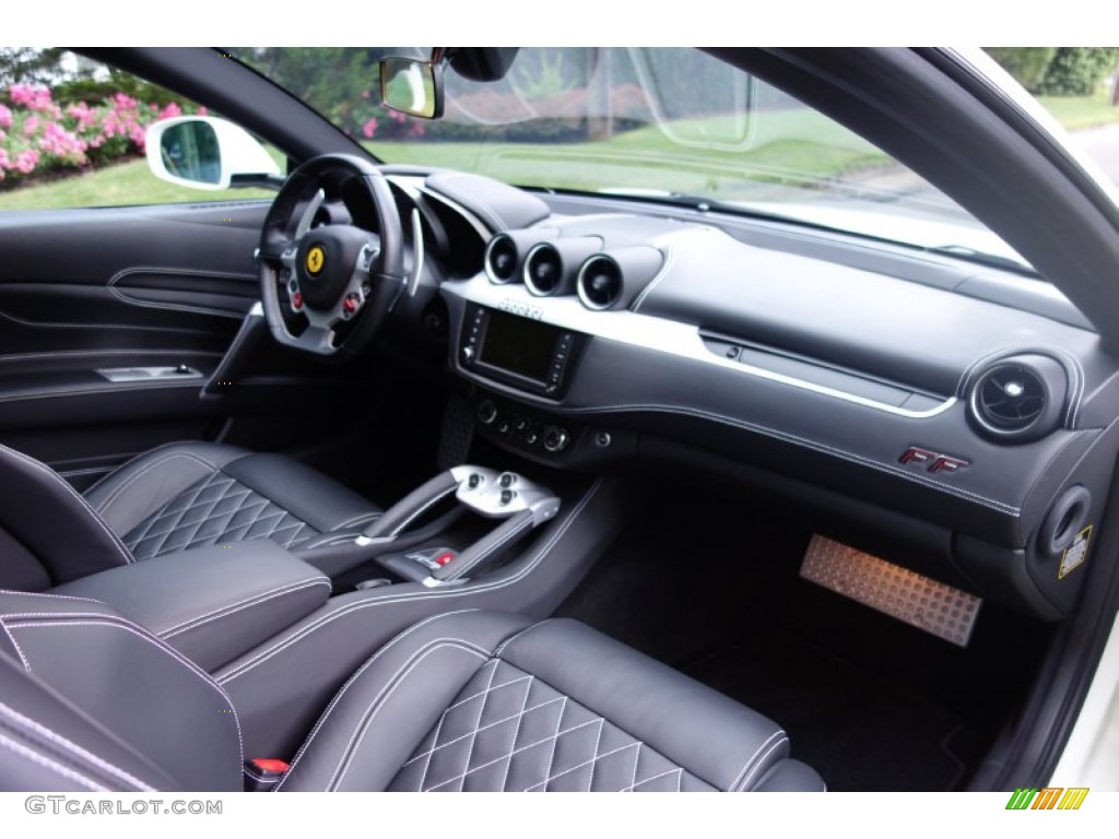 2012 Ferrari FF Standard FF Model Charcoal Dashboard Photo #100679405
