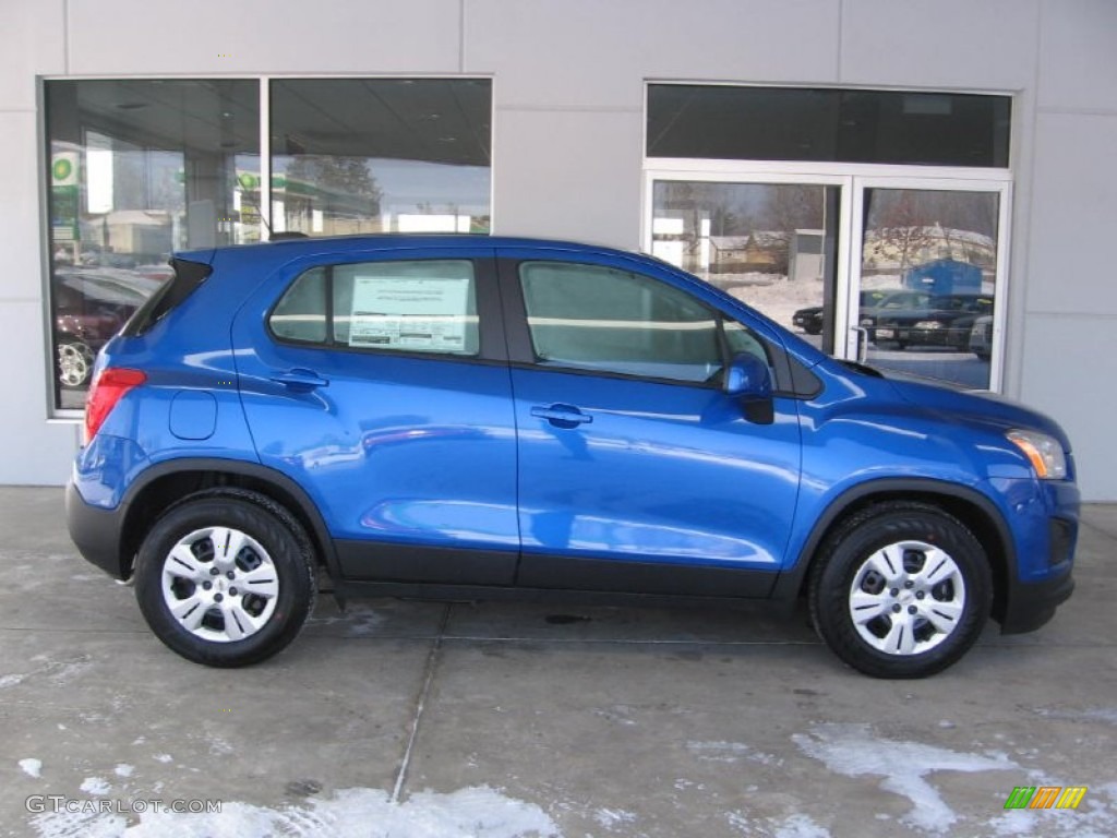 2015 Trax LS - Brilliant Blue Metallic / Jet Black photo #2