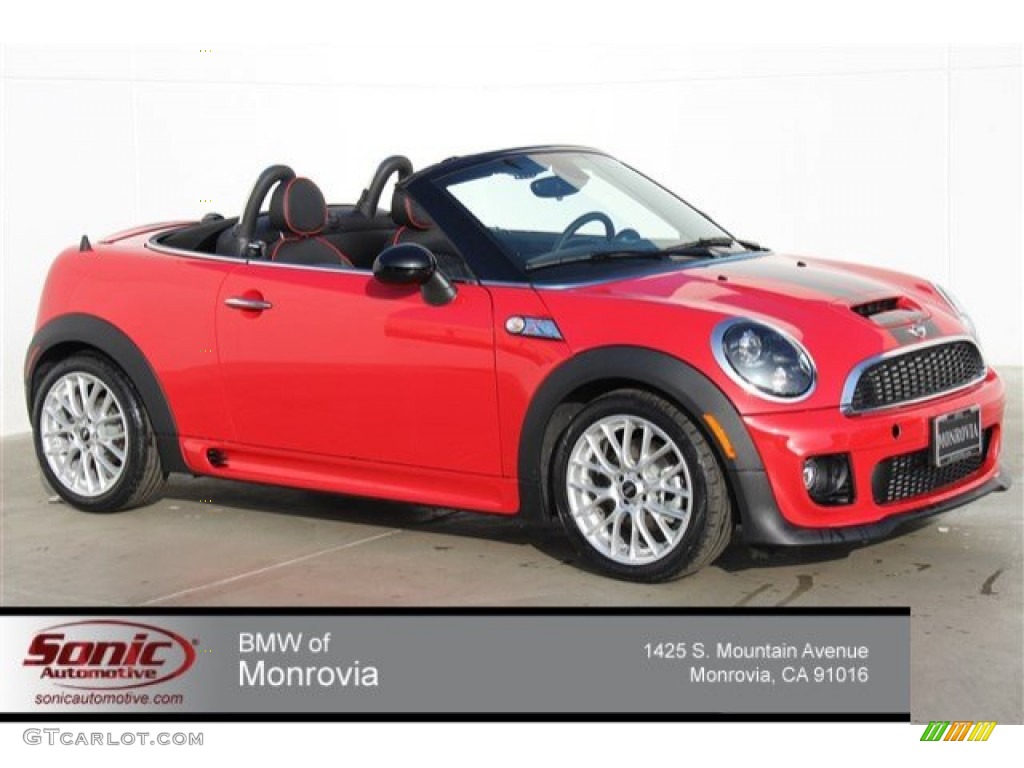 2015 Roadster Cooper S - Chili Red / Lounge Championship Red Leather photo #1