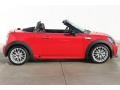 Chili Red 2015 Mini Roadster Cooper S Exterior