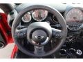 2015 Mini Roadster Lounge Championship Red Leather Interior Steering Wheel Photo