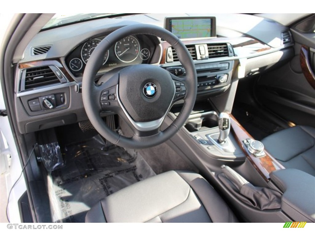 2015 3 Series 328i xDrive Sedan - Alpine White / Black photo #6