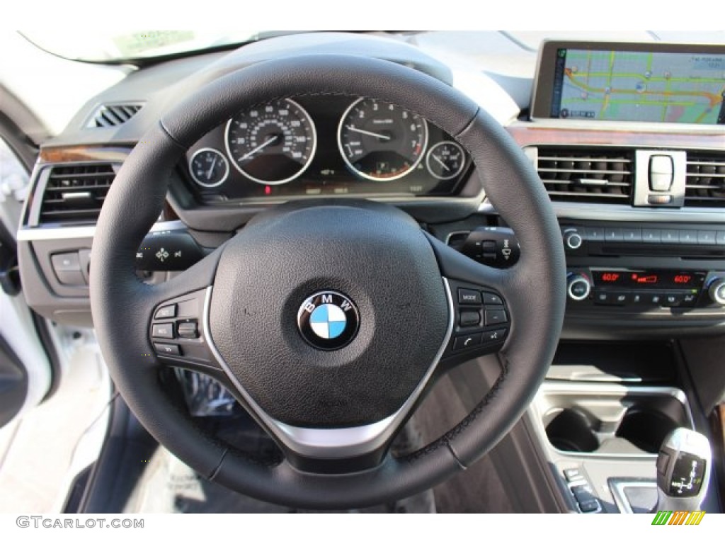 2015 3 Series 328i xDrive Sedan - Alpine White / Black photo #8