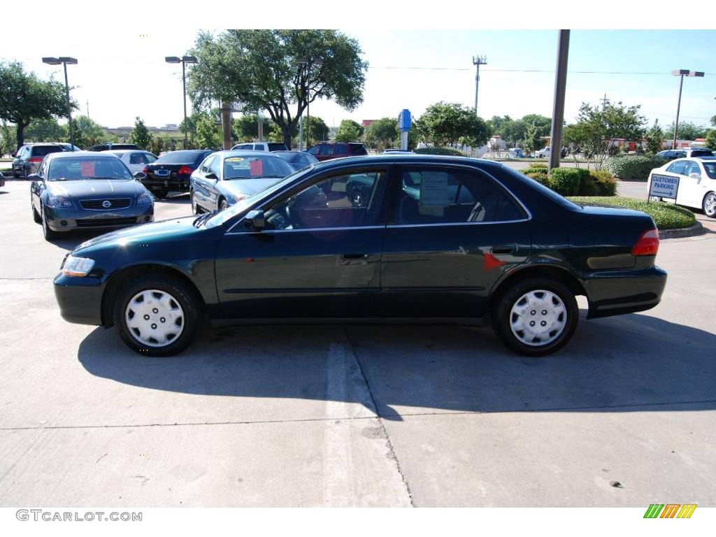 1998 Accord LX Sedan - Dark Emerald Pearl / Ivory photo #4