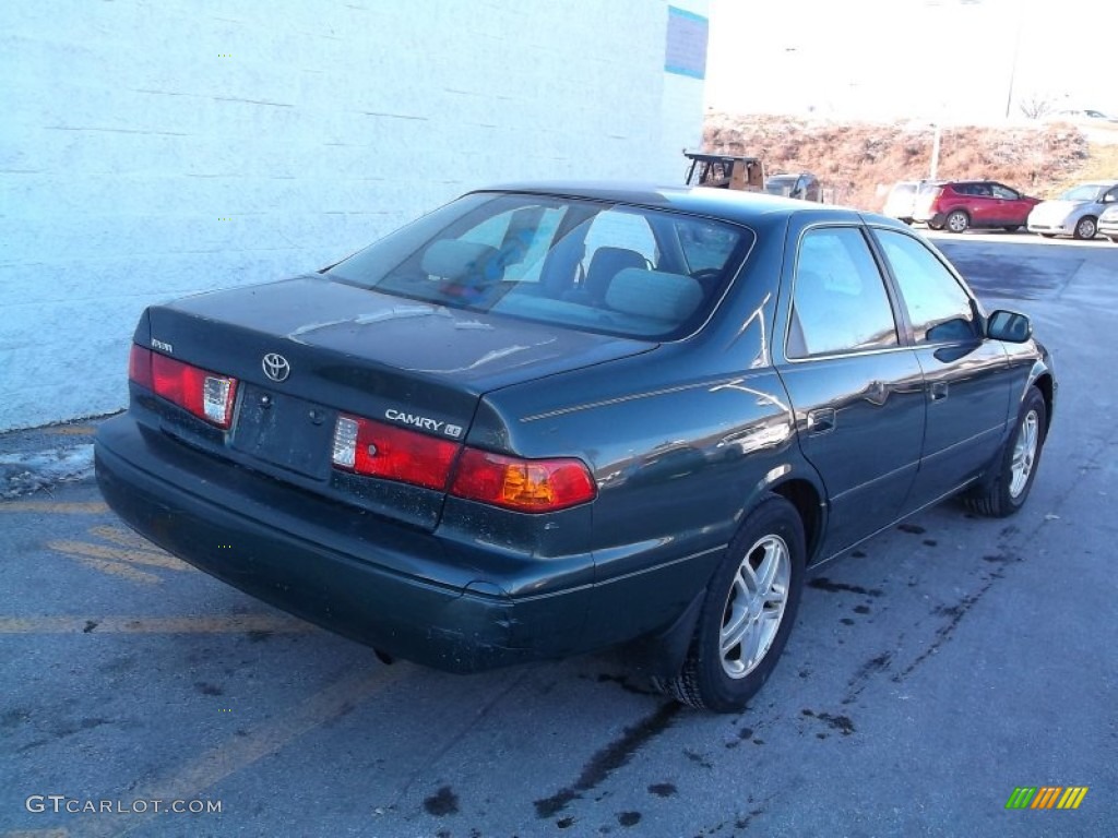 2000 Camry LE - Woodland Pearl / Oak photo #8