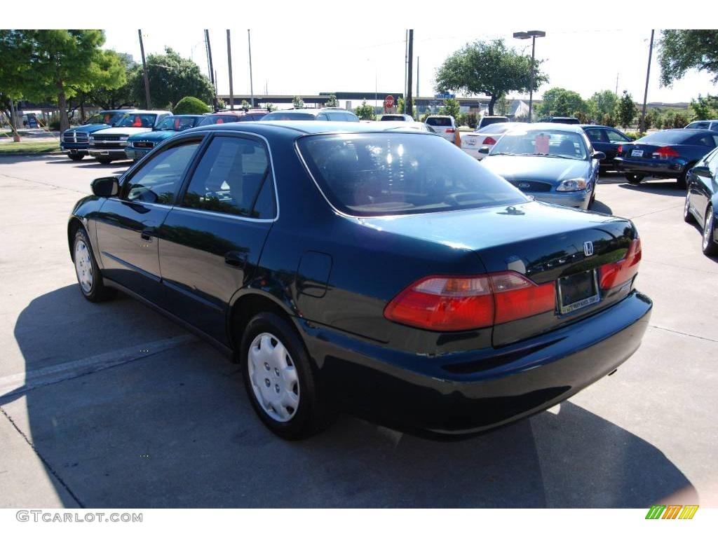 1998 Accord LX Sedan - Dark Emerald Pearl / Ivory photo #5