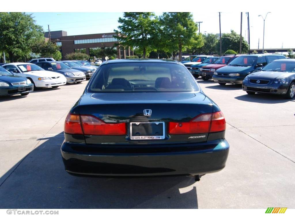 1998 Accord LX Sedan - Dark Emerald Pearl / Ivory photo #6