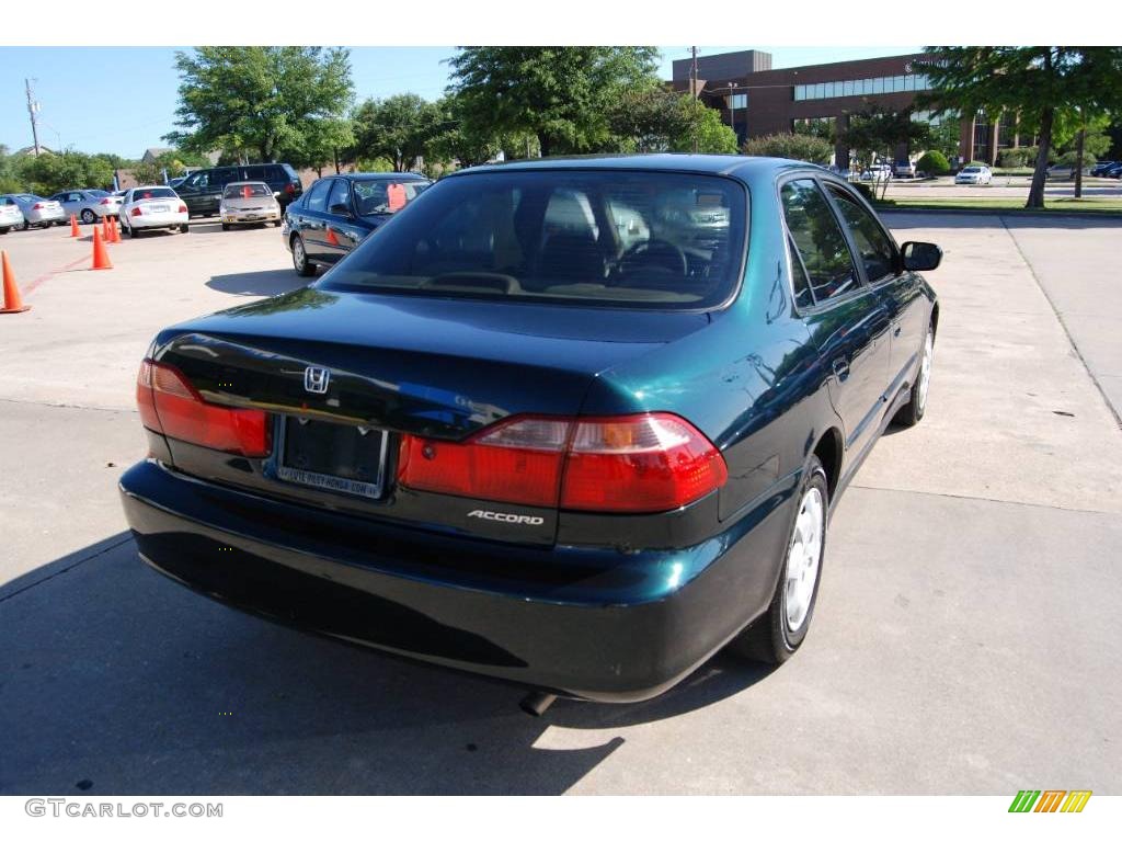 1998 Accord LX Sedan - Dark Emerald Pearl / Ivory photo #7