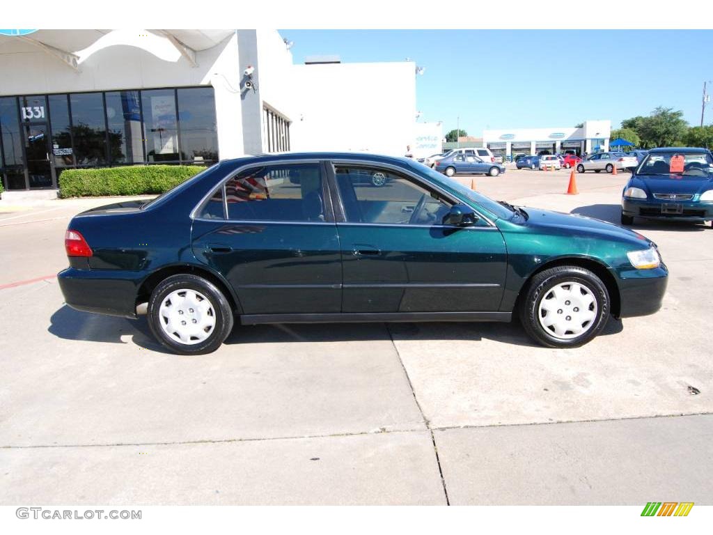 1998 Accord LX Sedan - Dark Emerald Pearl / Ivory photo #8