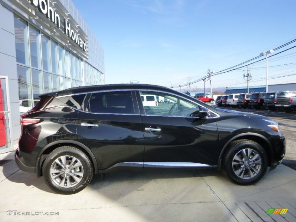 2015 Murano SV AWD - Magnetic Black / Graphite photo #2
