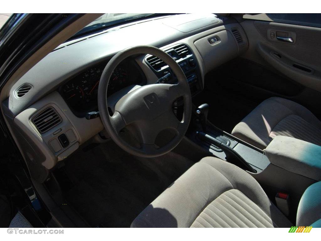 1998 Accord LX Sedan - Dark Emerald Pearl / Ivory photo #14