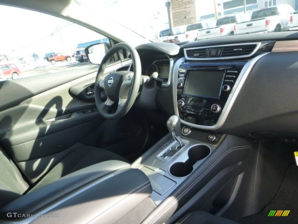 2015 Murano SV AWD - Magnetic Black / Graphite photo #10