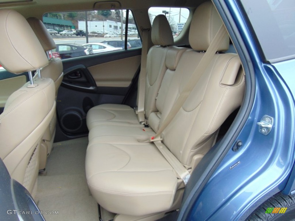 2012 RAV4 V6 Limited 4WD - Pacific Blue Metallic / Sand Beige photo #15