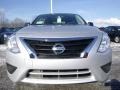 2015 Brilliant Silver Nissan Versa 1.6 S Sedan  photo #8