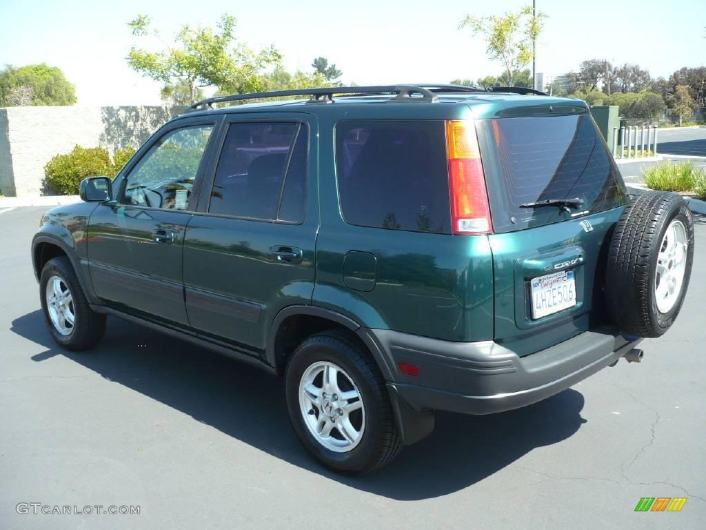 1999 CR-V EX 4WD - Clover Green Pearl / Charcoal photo #4