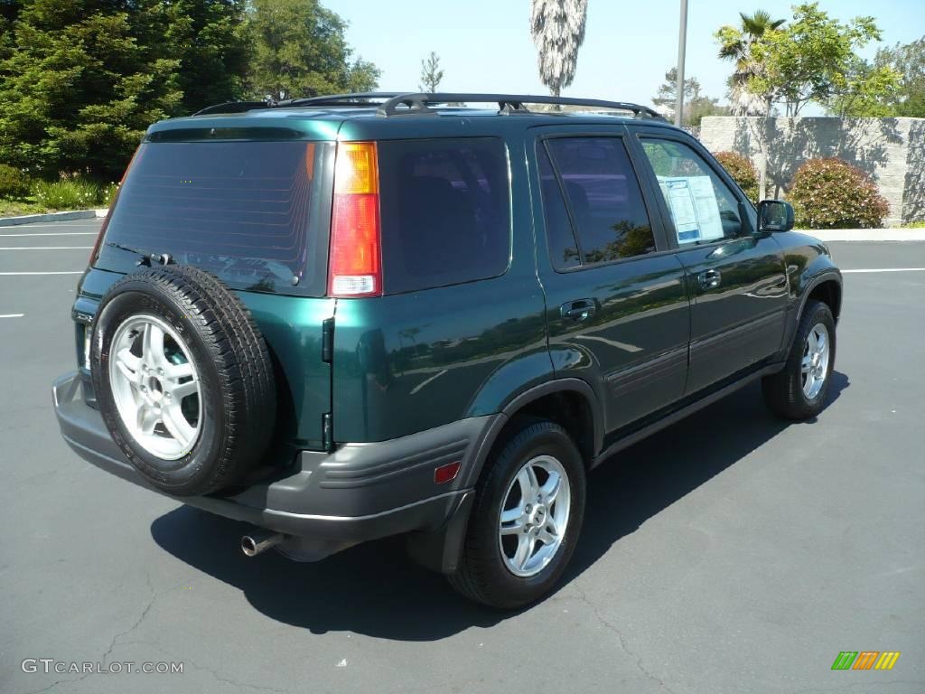 1999 CR-V EX 4WD - Clover Green Pearl / Charcoal photo #6