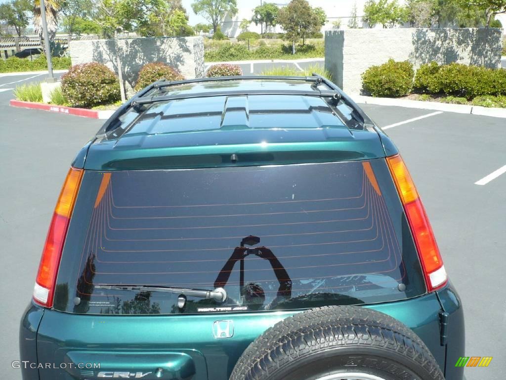1999 CR-V EX 4WD - Clover Green Pearl / Charcoal photo #9