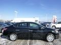 2014 Super Black Nissan Sentra S  photo #2