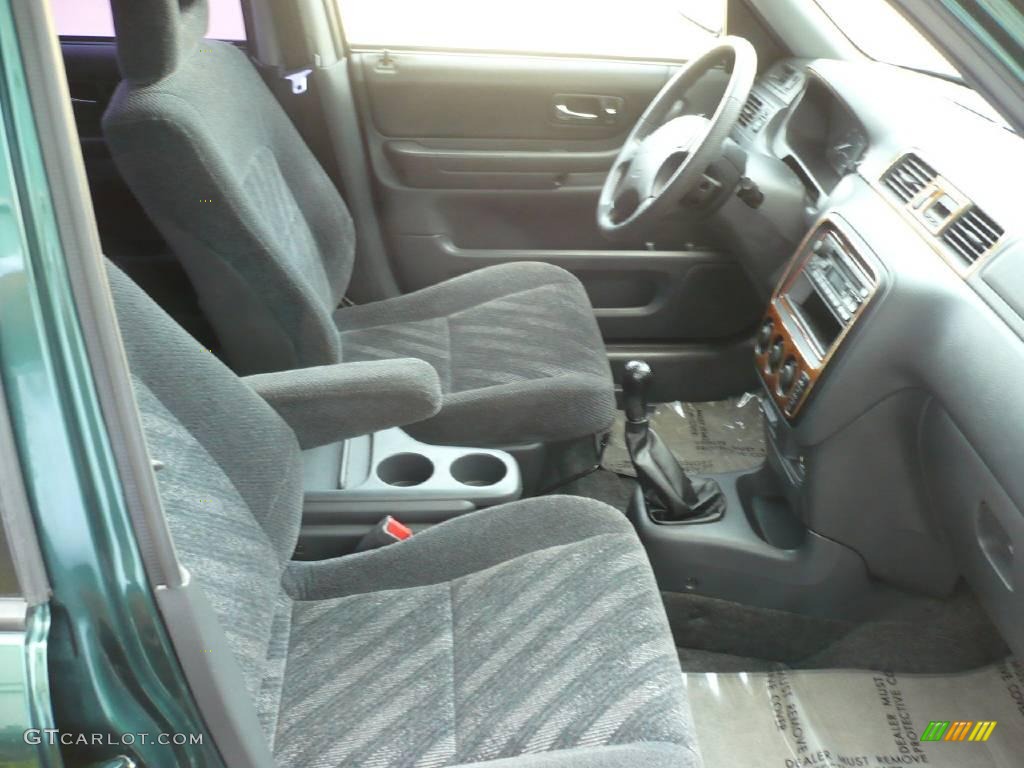 1999 CR-V EX 4WD - Clover Green Pearl / Charcoal photo #14
