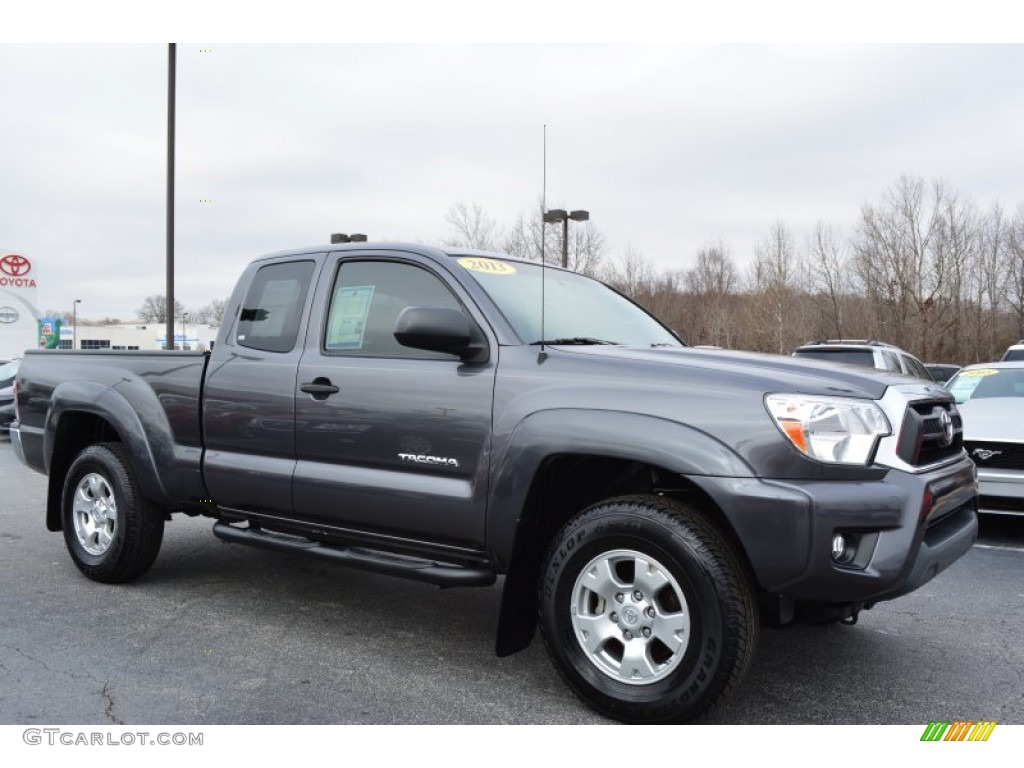 2013 Tacoma Prerunner Access Cab - Magnetic Gray Metallic / Graphite photo #1