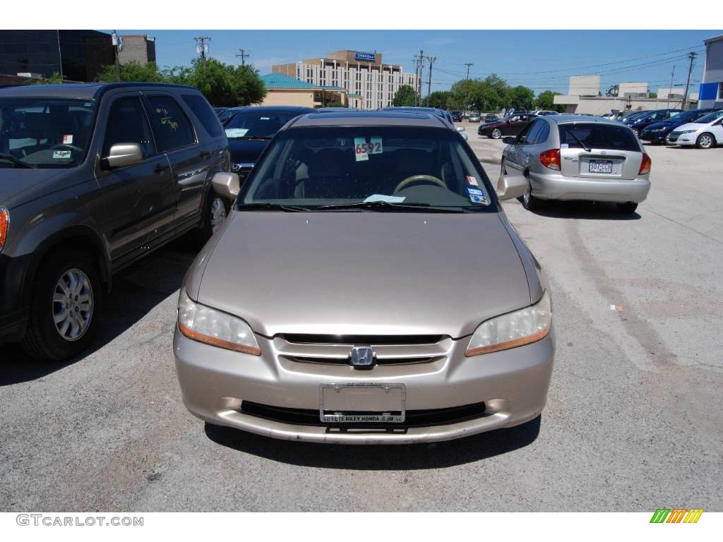 2000 Accord EX-L Sedan - Naples Gold Metallic / Ivory photo #2