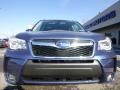 2015 Quartz Blue Pearl Subaru Forester 2.0XT Touring  photo #7