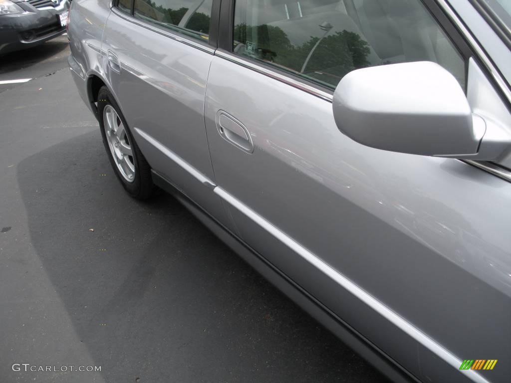 2002 Accord SE Sedan - Satin Silver Metallic / Quartz Gray photo #5