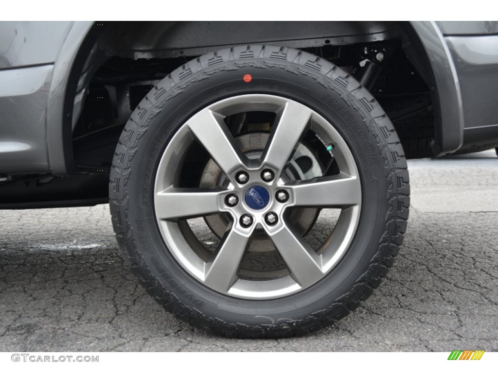 2015 Ford F150 Lariat SuperCrew 4x4 Wheel Photo #100685324