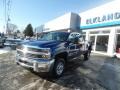 2015 Deep Ocean Blue Metallic Chevrolet Silverado 2500HD WT Crew Cab 4x4  photo #7