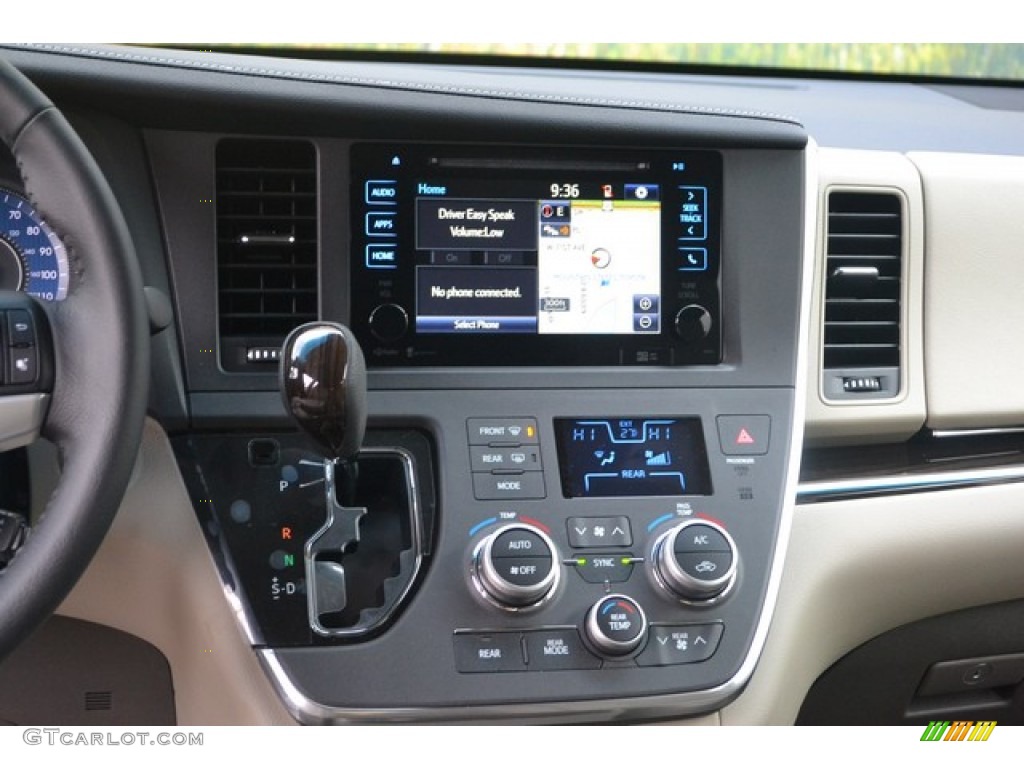 2015 Sienna XLE AWD - Sky Blue Pearl / Bisque photo #6