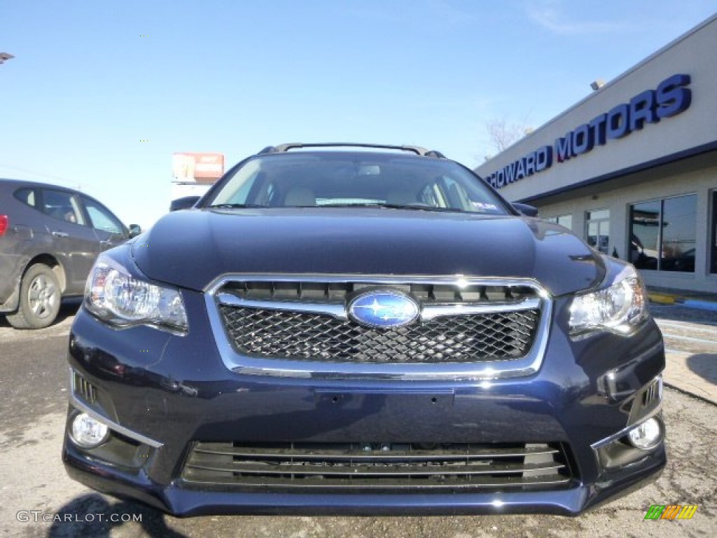 2015 Impreza 2.0i Sport Limited 5 Door - Deep Sea Blue Pearl / Ivory photo #7