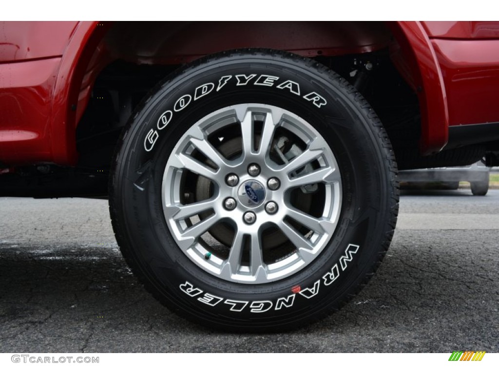 2015 Ford F150 Lariat SuperCrew 4x4 Wheel Photo #100686119