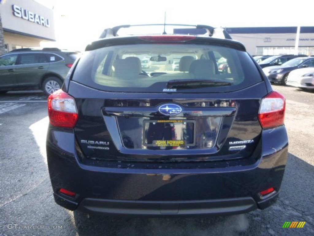 2015 Impreza 2.0i Sport Premium 5 Door - Deep Sea Blue Pearl / Ivory photo #3
