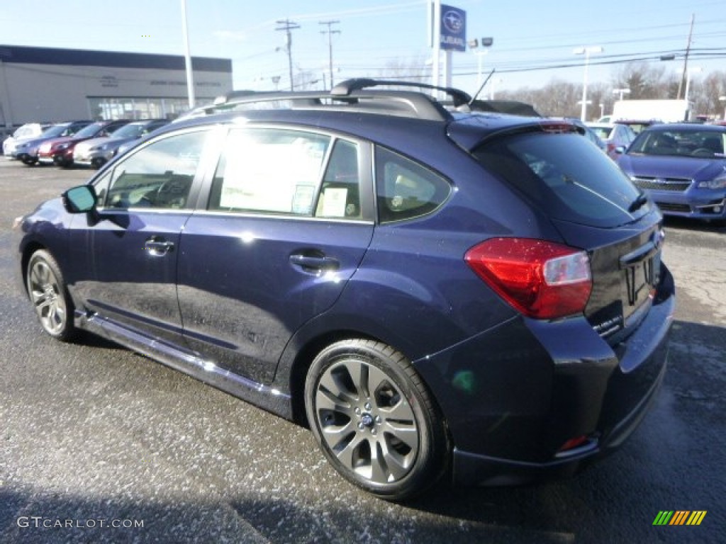 Deep Sea Blue Pearl 2015 Subaru Impreza 2.0i Sport Premium 5 Door Exterior Photo #100686200