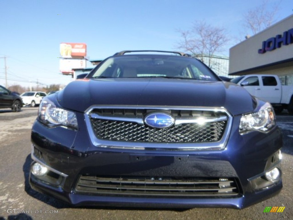 2015 Impreza 2.0i Sport Premium 5 Door - Deep Sea Blue Pearl / Ivory photo #7