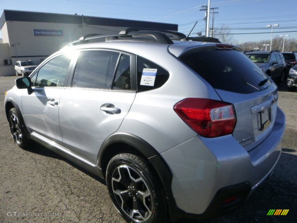 2015 XV Crosstrek 2.0i Premium - Ice Silver Metallic / Black photo #4
