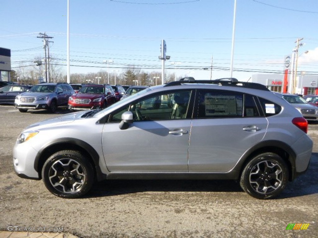 2015 XV Crosstrek 2.0i Premium - Ice Silver Metallic / Black photo #5