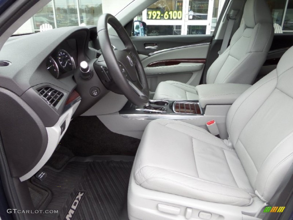 2015 MDX SH-AWD Technology - Fathom Blue Pearl / Graystone photo #10