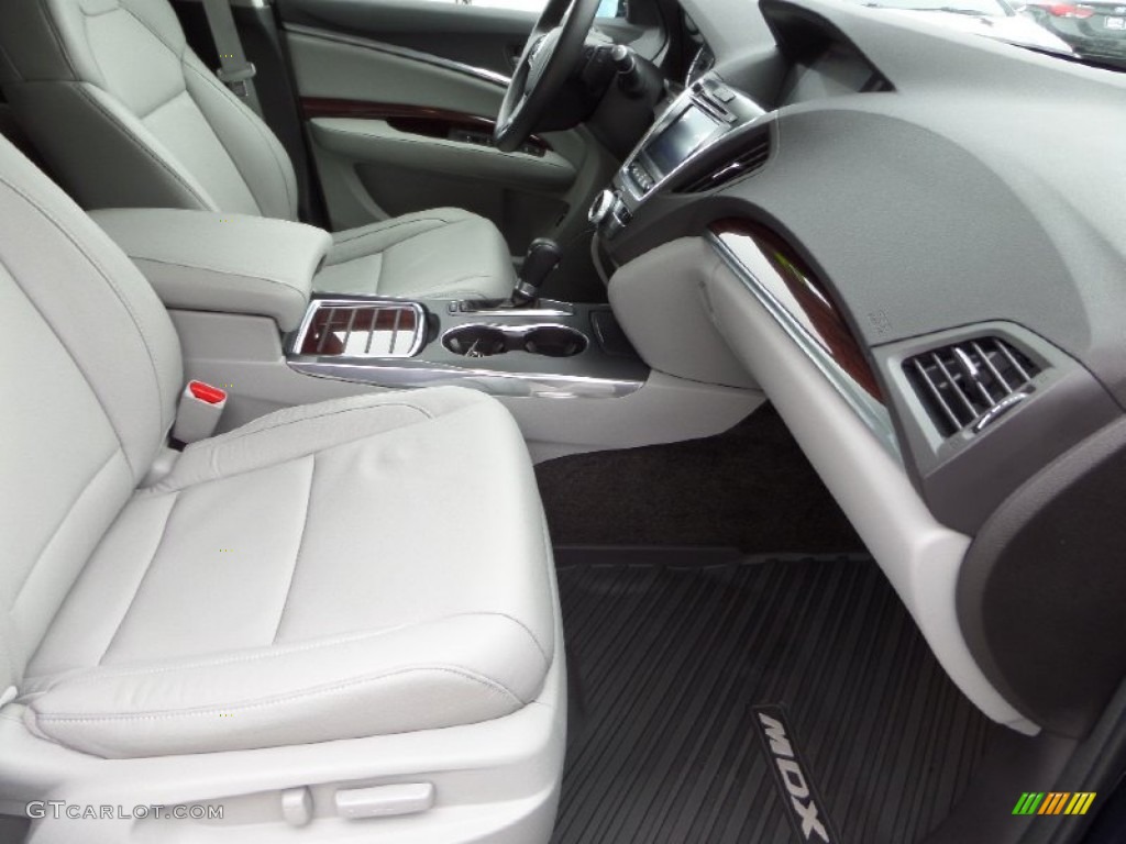 2015 MDX SH-AWD Technology - Fathom Blue Pearl / Graystone photo #13