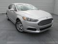 2015 Ingot Silver Metallic Ford Fusion SE  photo #2