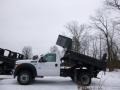 Oxford White - F550 Super Duty XL Regular Cab 4x4 Dump Truck Photo No. 5