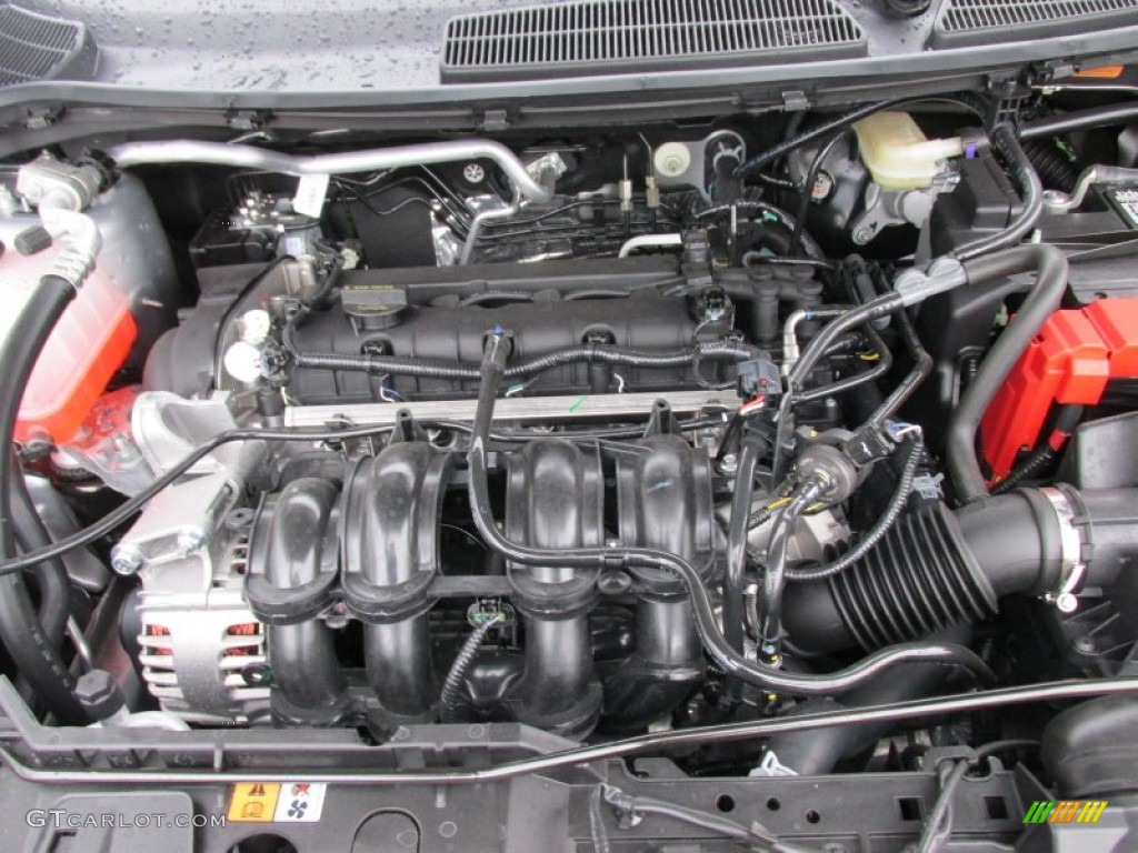 2015 Ford Fiesta S Hatchback 1.6 Liter DOHC 16-Valve Ti-VCT 4 Cylinder Engine Photo #100691261