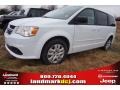 2015 Bright White Dodge Grand Caravan SE  photo #1