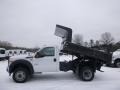 Oxford White - F550 Super Duty XL Regular Cab 4x4 Dump Truck Photo No. 5