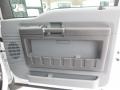 Oxford White - F550 Super Duty XL Regular Cab 4x4 Dump Truck Photo No. 10